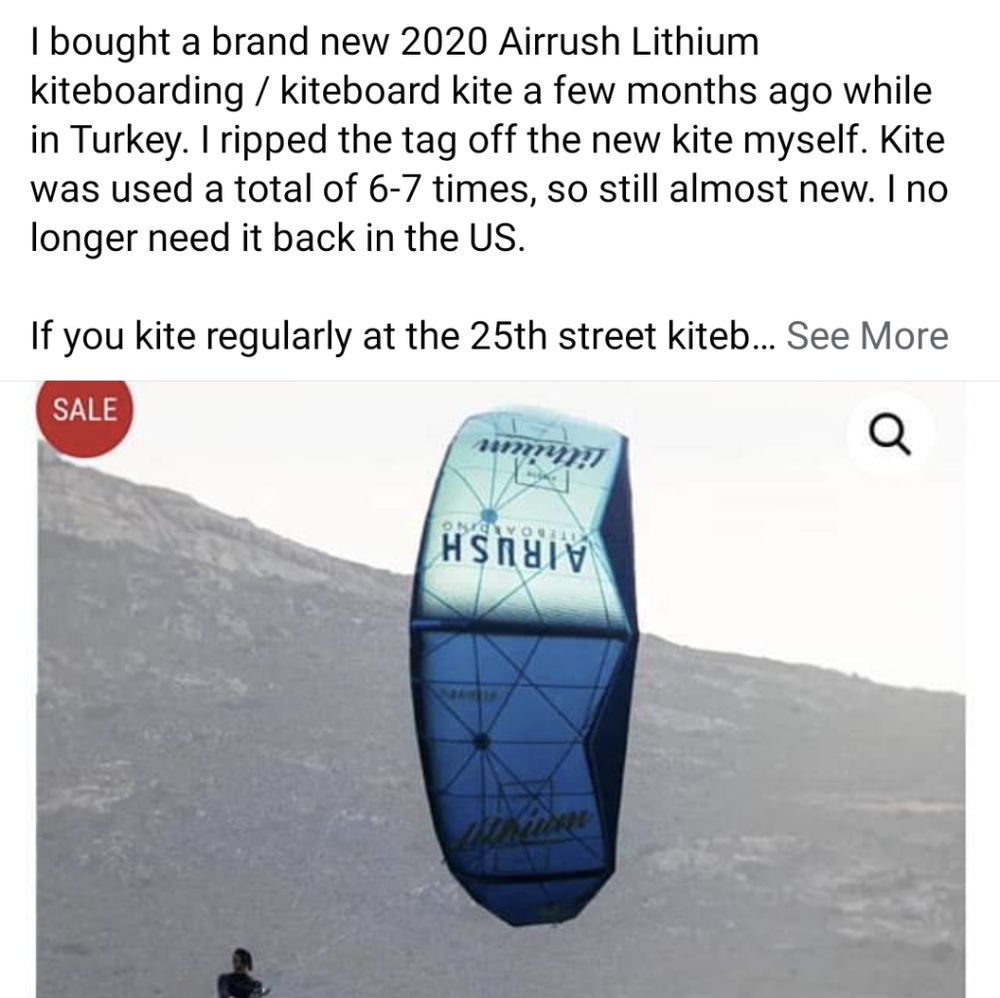 Kite surf
